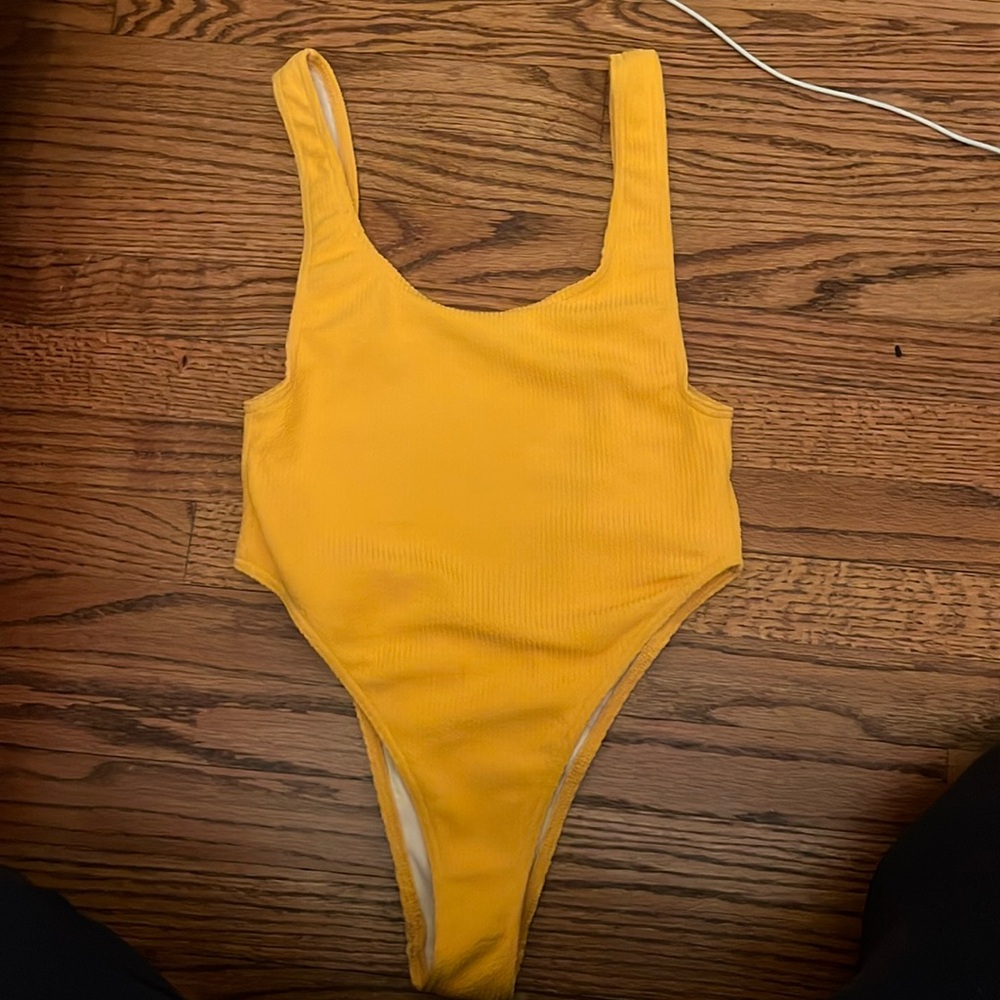 Yellow/Orange ASOS One-Piece